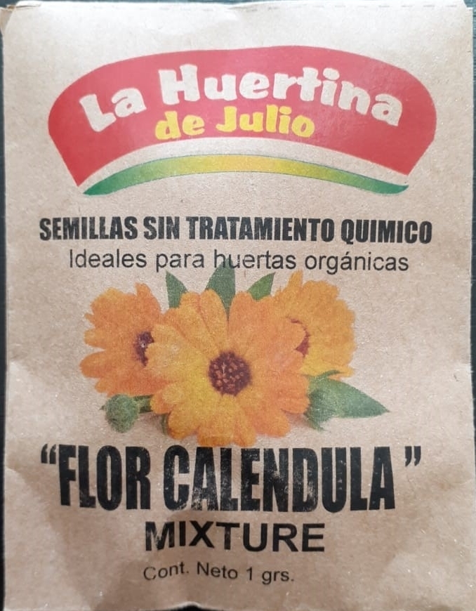 Flor Caléndula Mixture - La Huertina de Julio