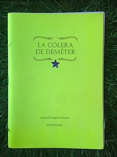 La cólera de Deméter. Laura B. Segovia Claver