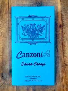 CANZONI. LAURA CRESPI. EDITORIAL MARAVILLA