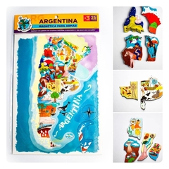 Mapas magnéticos (tamaño hoja A4) - comprar online
