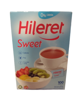 Hileret sweet x 50 sobres  0% calorias