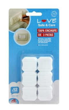 Tapa Enchufe de 3 patas