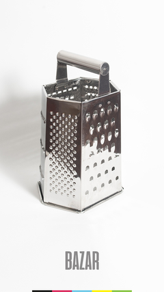 RALLADOR ACERO 6 CARAS 22CM - DL4010