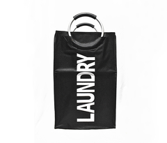 CESTO ROPA LAUNDRY NEGRO - B3092N