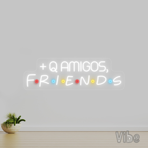 Q AMIGOS, FRIENDS - Fábrica na Vibe - Coleção FRASES