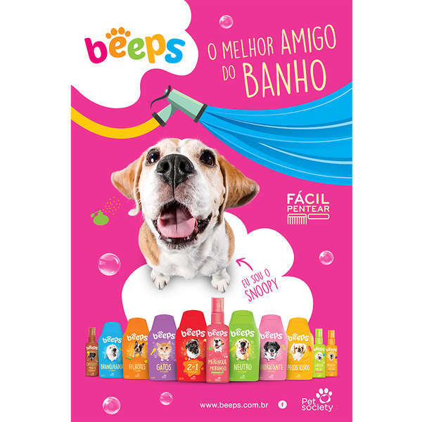 Shampoo Pet Society Beeps Filhotes PET STARS