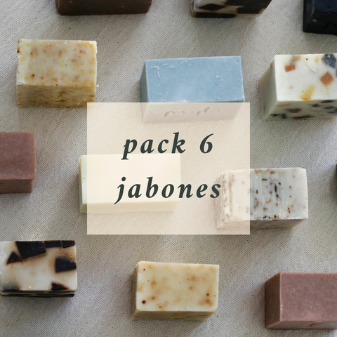 Pack 6 jabones