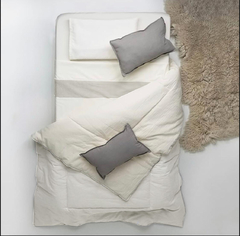 Acolchado Tusor una plaza Rosa - comprar online
