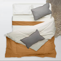 Acolchado tusor liso - 2 1/2 plazas - comprar online