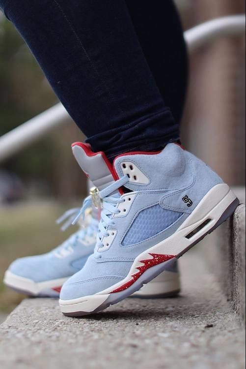 air jordan 5 retro azul