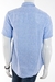 CAMISA LINHO MANGA CURTA SLIM DETALHE COLARINHO - Ao Camiseiro