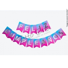 Banderin FC Colores Degrade con stamping