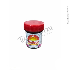 Colorante En Pasta Fleibor Rosa