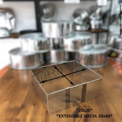 Cintura Cuadrada Extensible 20cm