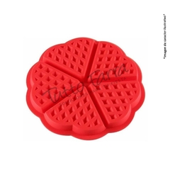 Molde Silicona Waffles Corazón