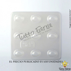 PLACA HUEVO LA REPOSTERA N 3 X 10 (15-20 GRS.)