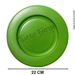 Plato Grandes Colores Surtidos X 10 - comprar online