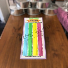 Reglas X 4 para Chocolate de 30 Cm.