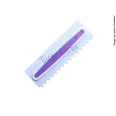 Scraper alisador plastico Dientes Triangulares y cuadrados
