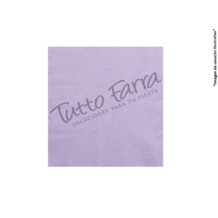 Servilleta Tissue Lisa Economica Pastel Lila Naptres X20