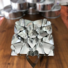 Set De Mini Torta Corazon 6x6,5cm x16 unidades