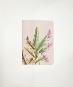 Caderno costurado P Sweet pink