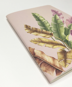 Caderno costurado P Sweet pink na internet