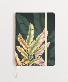 Caderno Verde Esmeralda capa dura