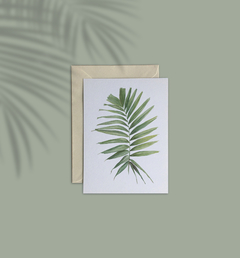 Cartão Palmeira Elegans