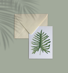 Cartão Philodendron - comprar online
