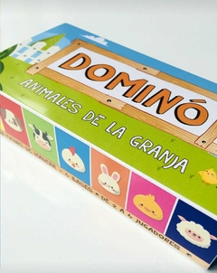 DOMINÓ ANIMALES DE LA GRANJA de MADERA - tienda online
