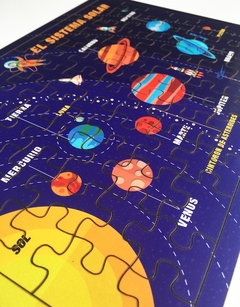 PUZZLE EDUCATIVO: EL SISTEMA SOLAR DE 48 O 70 PIEZAS en internet