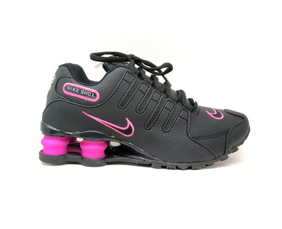 nike shox preto rosa