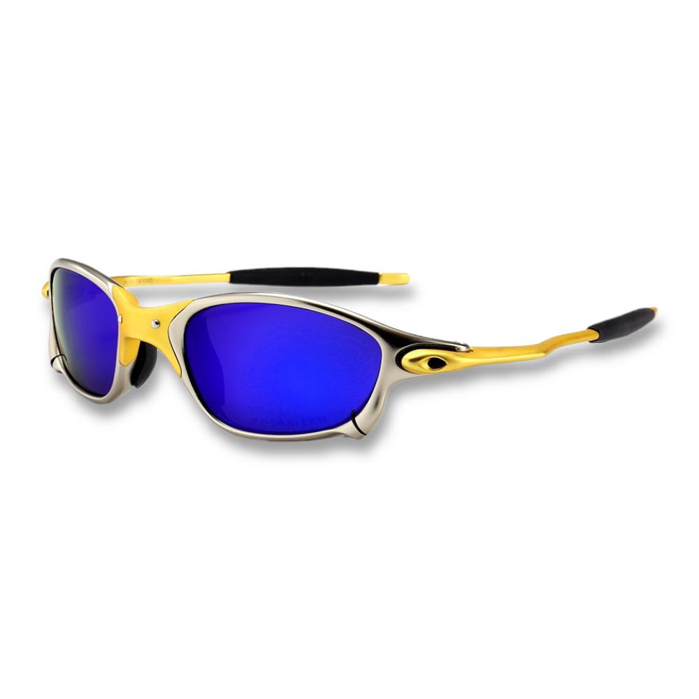 Óculos de Sol Oakley Juliet Double X 24k Gold Azul