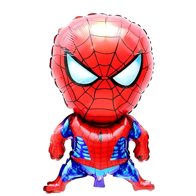 Globo Metalizado De Spiderman 70 cm Aprox.