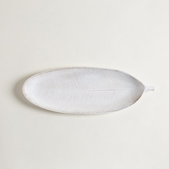 Bandeja de madera - Diseño hoja 40x14cm en internet