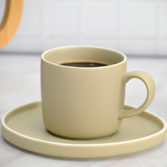 Set de taza y plato Cata