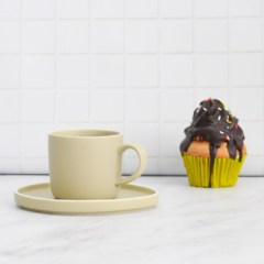 Set de taza y plato Cata - comprar online