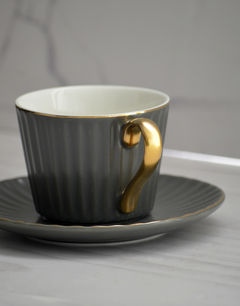 Set de taza y plato Alicia - comprar online