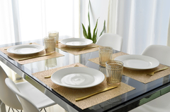 Set de 2 platos de cerámica Leonor - comprar online