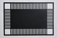 Individual rectangular calado (PVC)