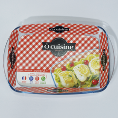 Fuente de vidrio - Rectangular O Cuisine