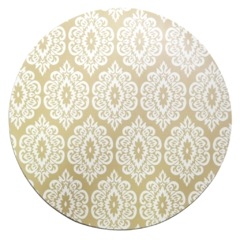 Individual redondo estampado de PVC - Varios modelos - comprar online