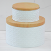 Set de 2 Latas contenedoras Abby