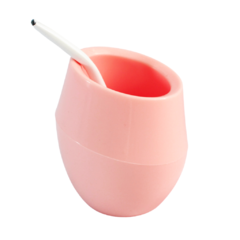 Mate de plástico liso color pastel