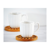 SET DE 2 POCILLOS DE CAFÉ (PORCELANA)