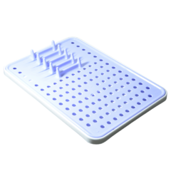 Escurridor de platos con bandeja removible - comprar online