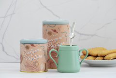 Imagen de Set de mate estampado (yerbera + azucarera + mate)