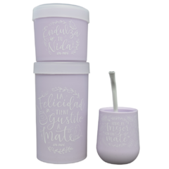 Set de mate (Yerbera+azucarera+mate) - comprar online