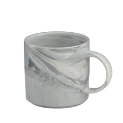 Taza de cerámica símil mármol de Carrara baja en internet